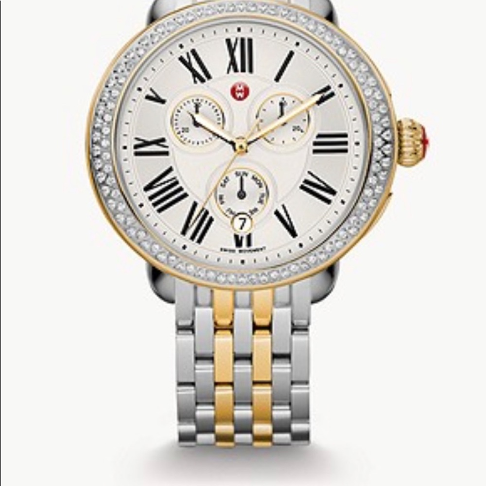 Serein Two-Tone 18K Gold Diamond Watch